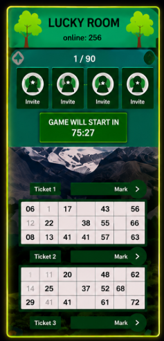 Lucky Room Screen